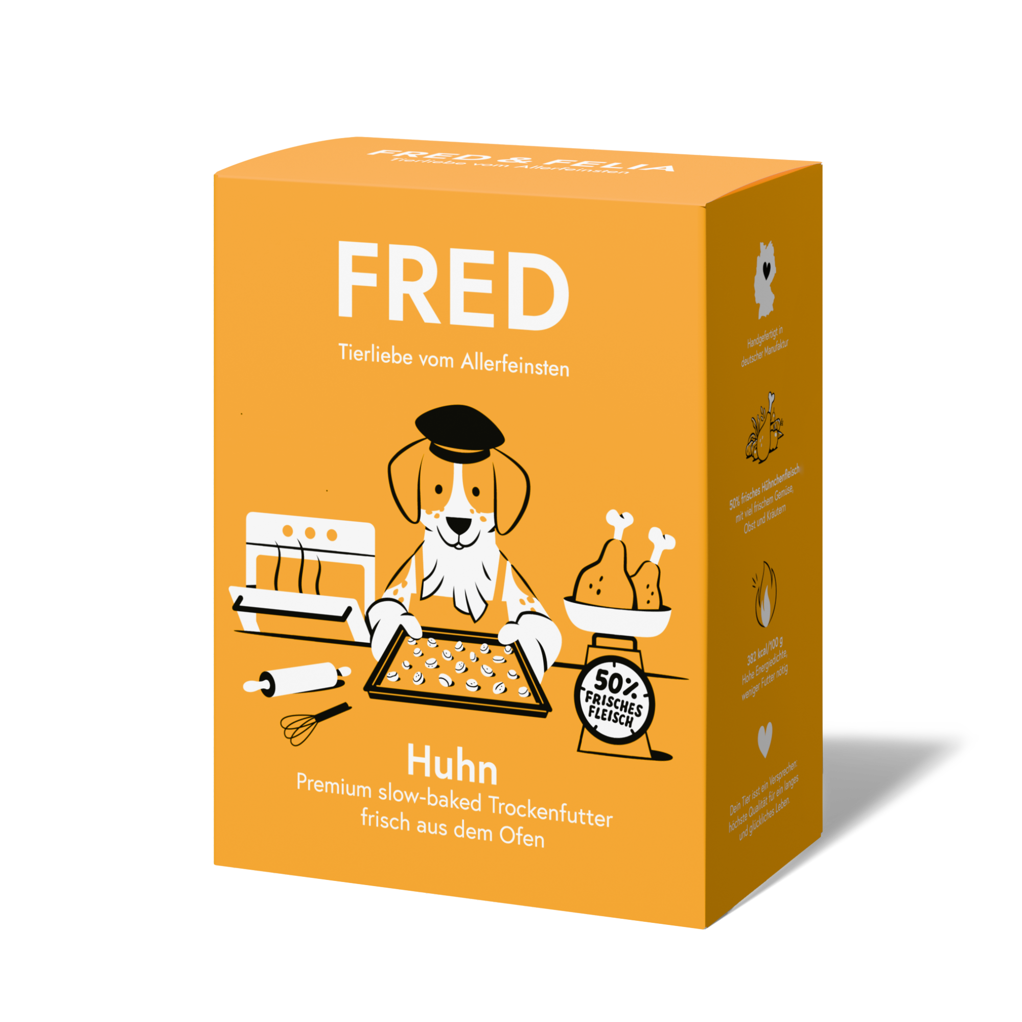 FRED slow-baked Trockenfutter Huhn I FRED & FELIA