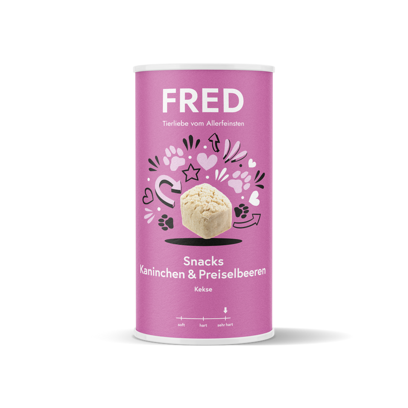 Snacks Kaninchen & Preiselbeeren