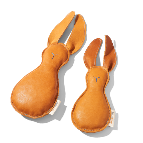 Hundespielzeug Hase (orangebraun)