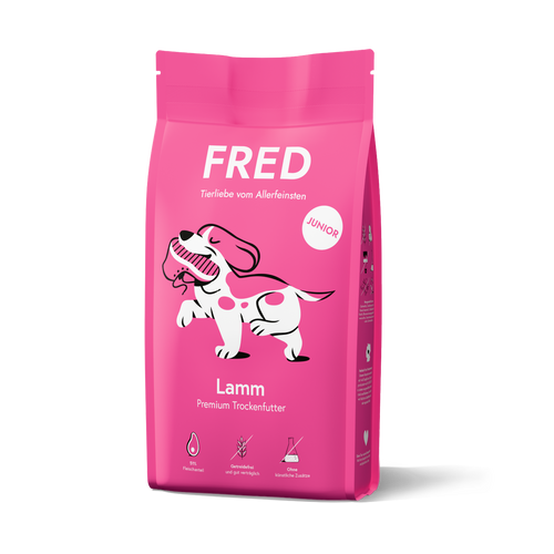 Premium Trockenfutter JUNIOR Lamm