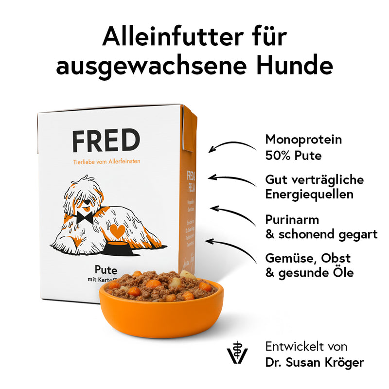 Pute mit Kartoffeln