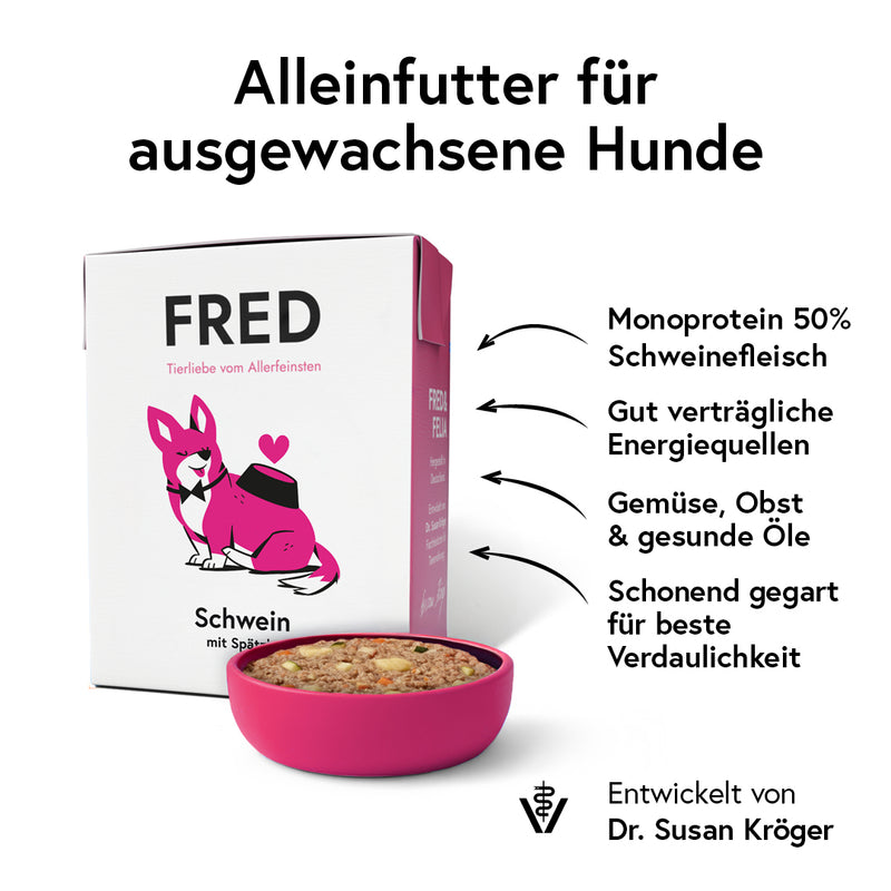 Schwein mit Spätzle