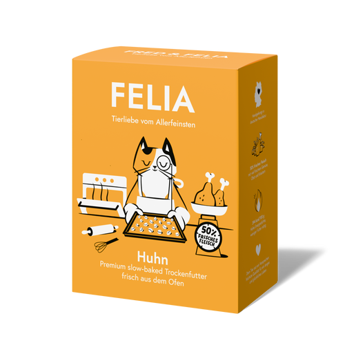 Slow-baked Trockenfutter Huhn mit Lachs