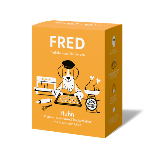 Slow-baked Trockenfutter Huhn