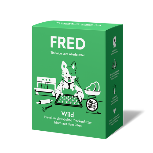 Slow-baked Trockenfutter Wild