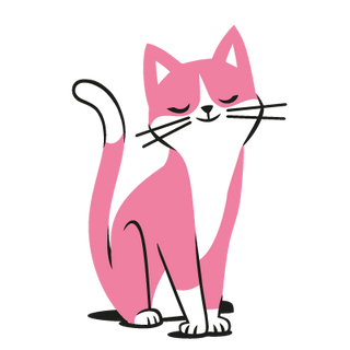 Katze zu dünn