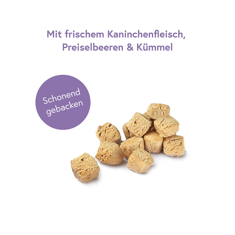 Snacks Kaninchen & Preiselbeeren