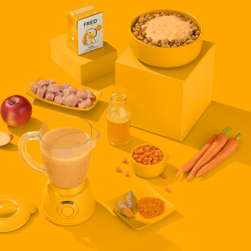 Smoothie Huhn mit Kurkuma