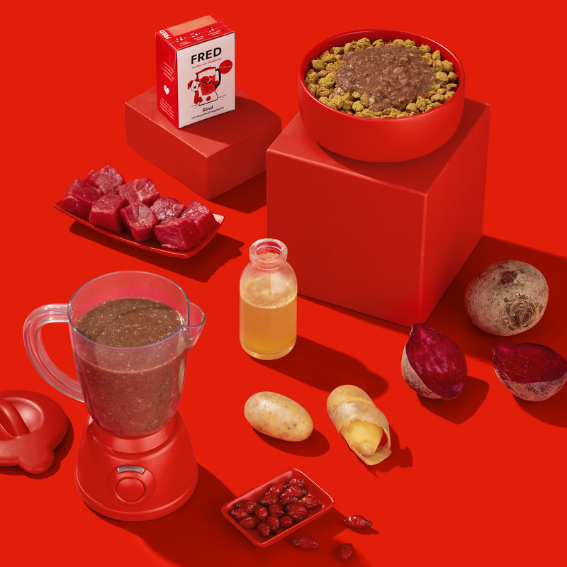 Smoothie Rind mit Hagebutte